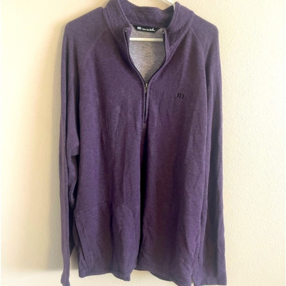 Travis Mathew Quarter Zip‎ Pullover size XL Golf